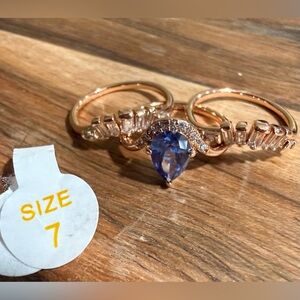 Bomb Party December Birthday Ring RBP8478 Elegant Enchantment NEW Tanzanite